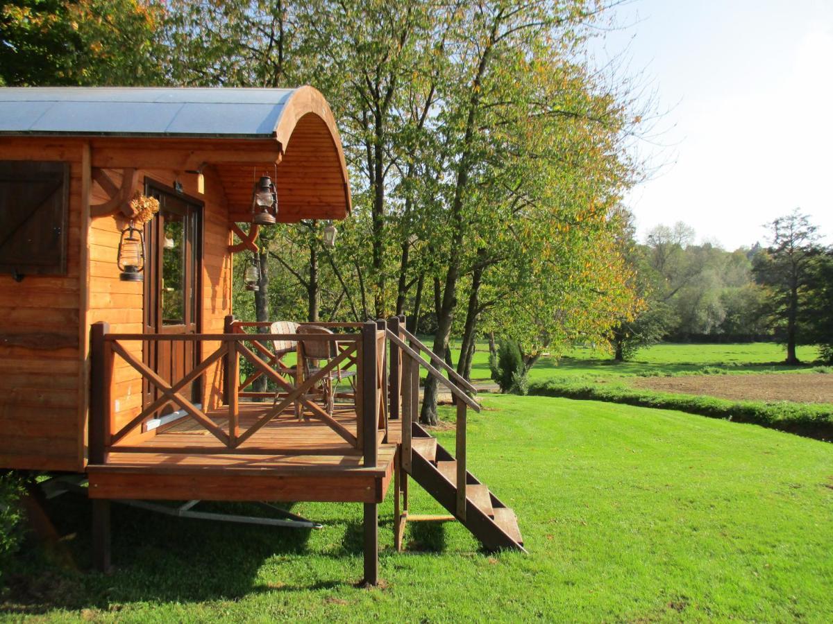 Roulotte Panoramique Du Moulin Bed & Breakfast Châtillon-sur-Marne Dış mekan fotoğraf